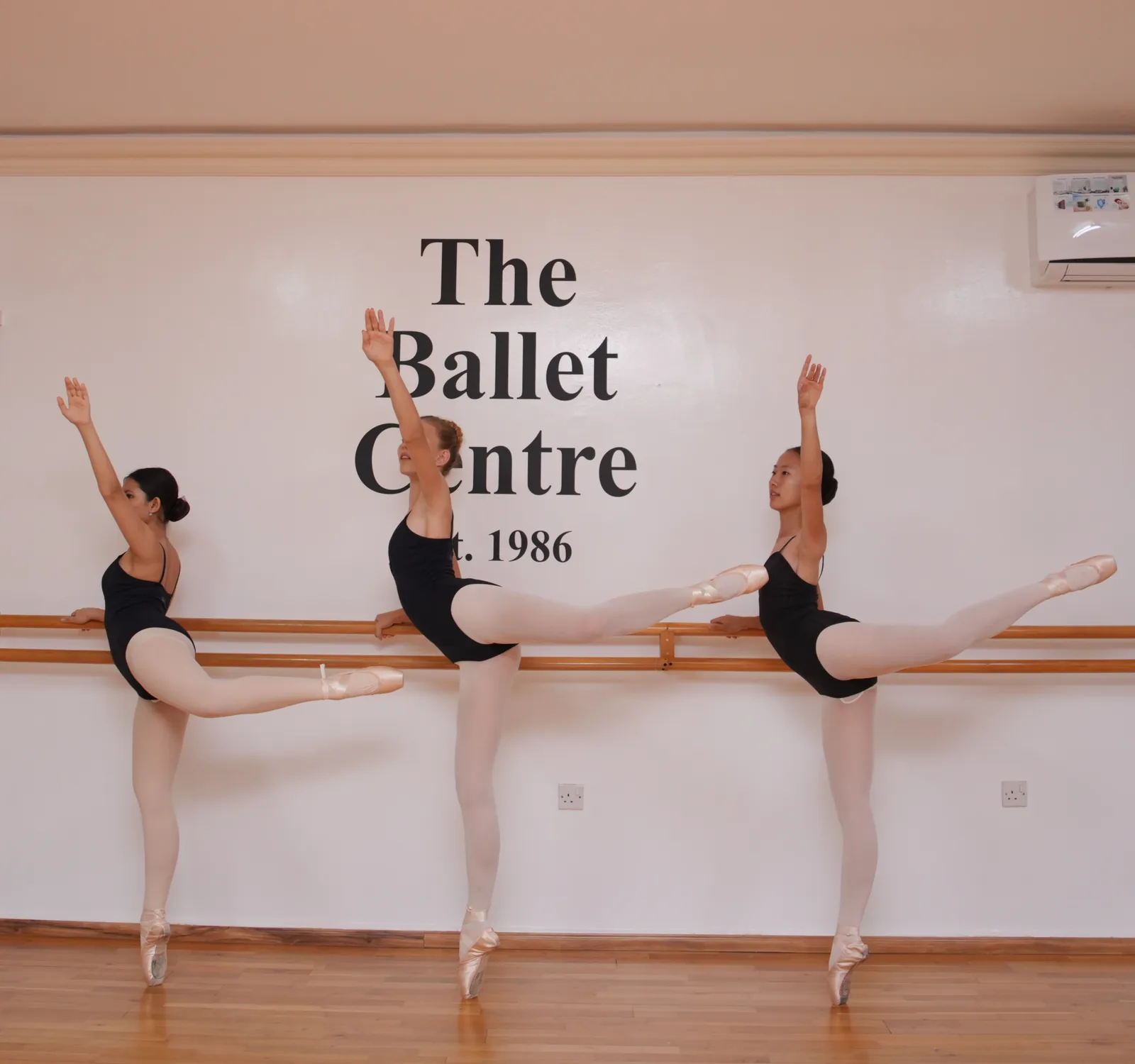 Turning at the barre