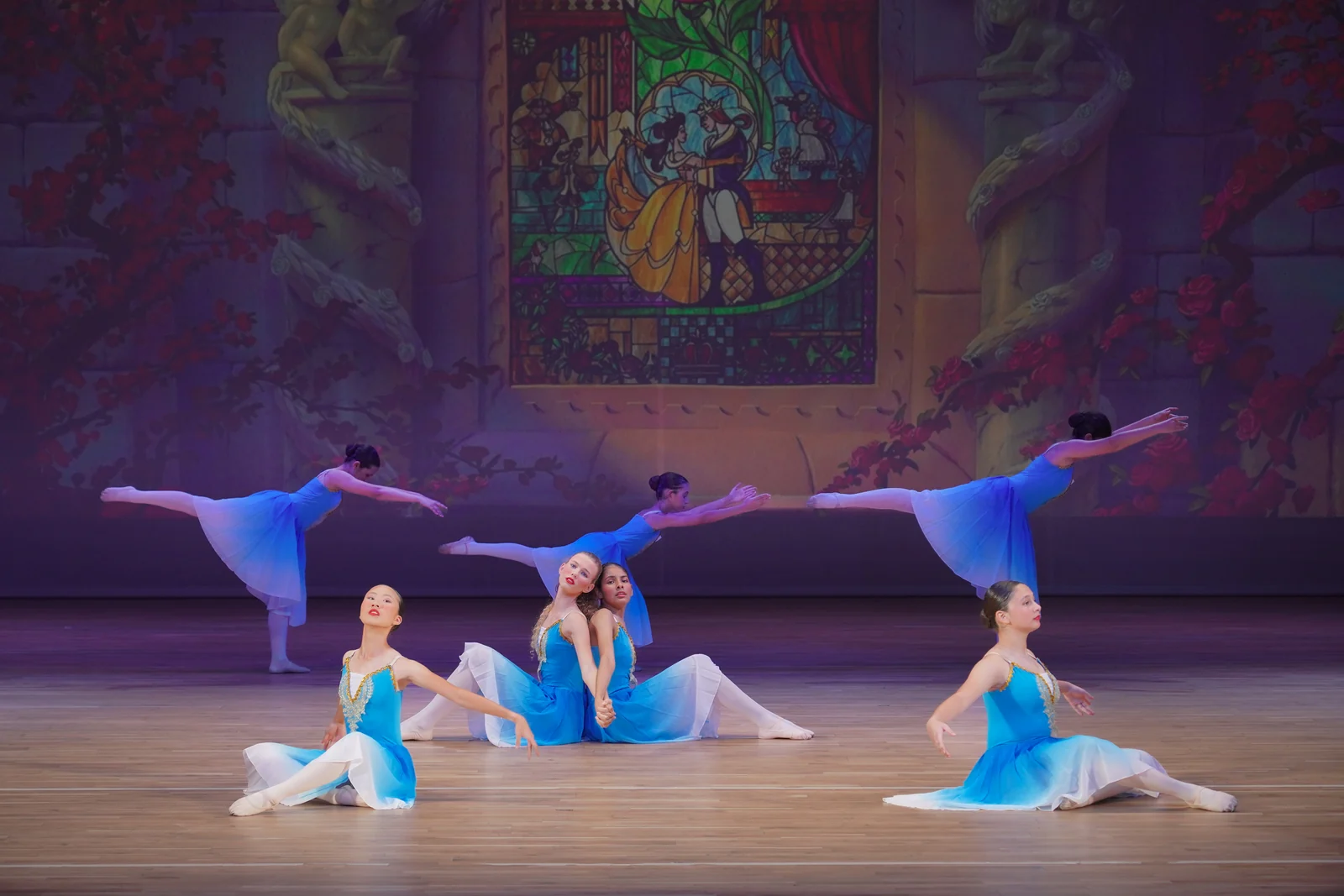 The annual show, on stage