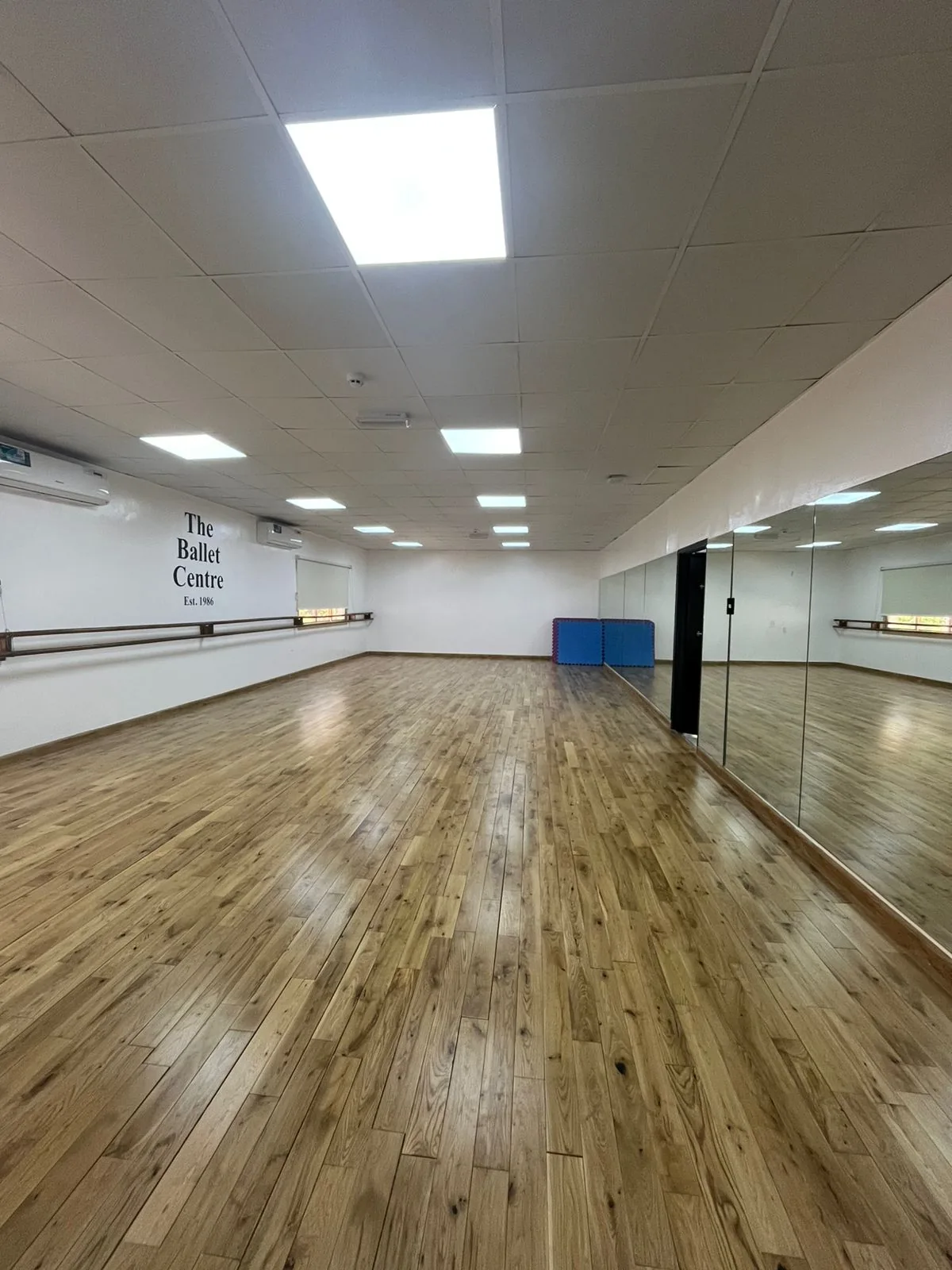 A studio between classes
