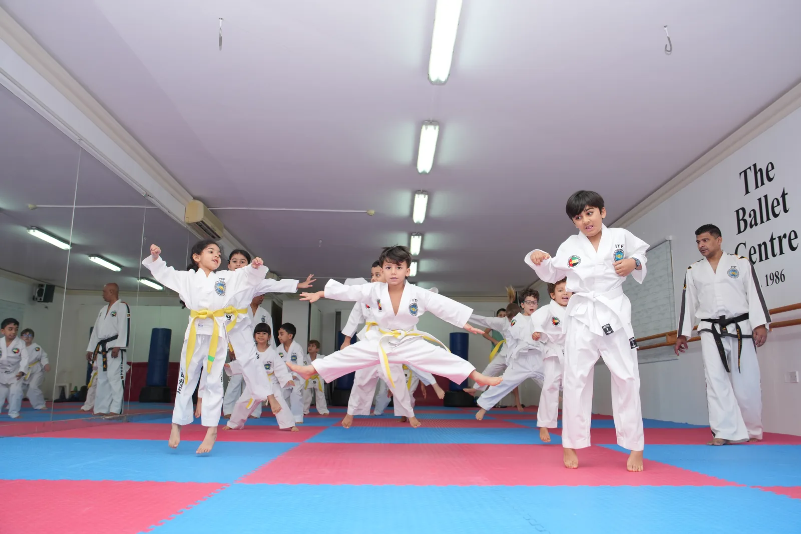 Warming up as a class