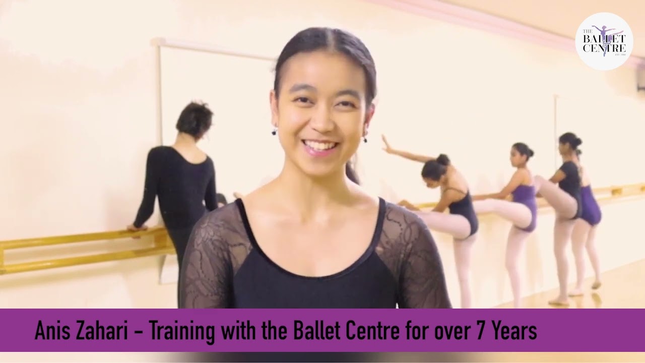 Anis Zahari speaking about her ballet training at the centre