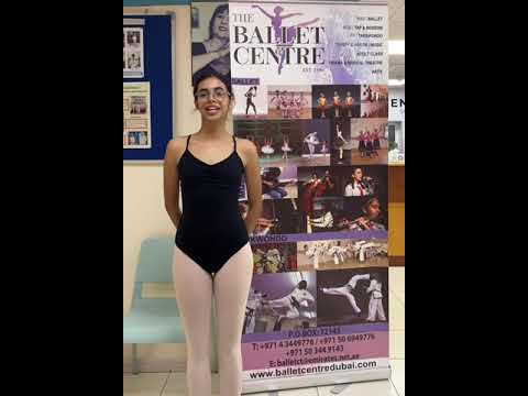 A testimonial filmed at The Ballet Centre